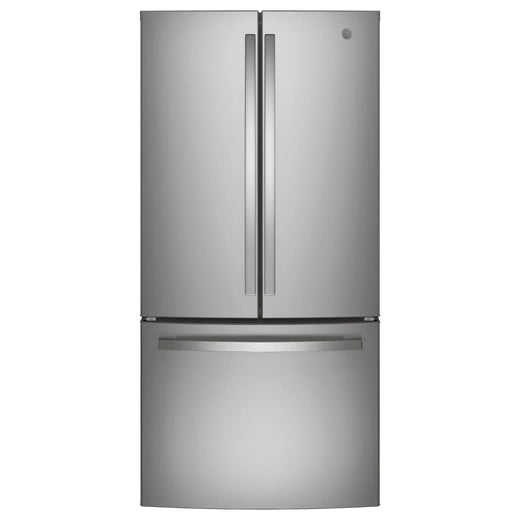GE 33 in. 18.6 cu.ft. Bottom Freezer Counter Depth Refrigerator with Internal Water Dispenser