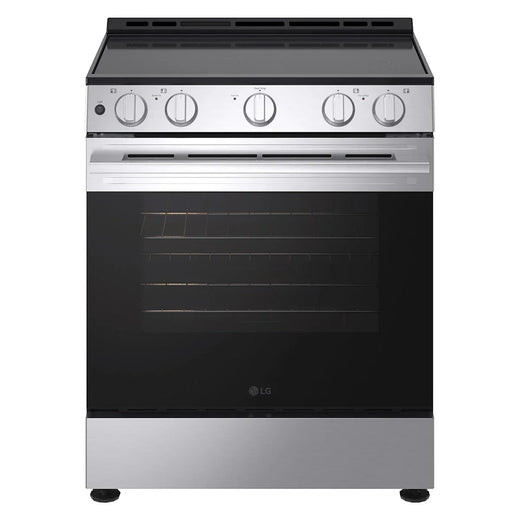 LG 30 in 6.3 cu ft. Stainless Steel Electric Freestanding Range with True Convection and Air Fry