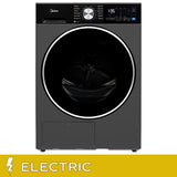 Midea 4.4 cu. ft. Graphite Steel Electric Ventless Dryer with Heat Pump and Stacking Kit product image 1