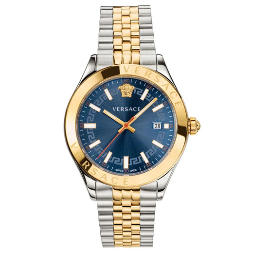Versace Hellenyium Blue Dial Men's Watch