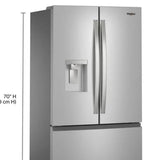 Whirlpool 36 in. 30 cu ft. Standard Depth French Door Refrigerator with In-Door Water and Ice Maker product image 5